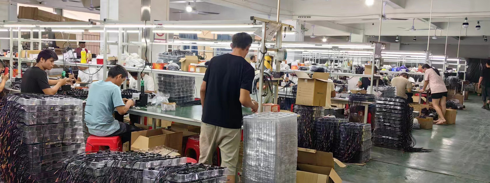 Guangzhou Baobao Lighting Co., Ltd. ligne de production du fabricant