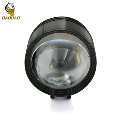 Casque en aluminium Flash jaune blanc 24V projecteur LED pour moto
