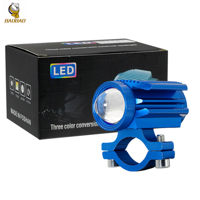 Flash blanc jaune projecteur de moto LED Externe mini-luminaire de conduite