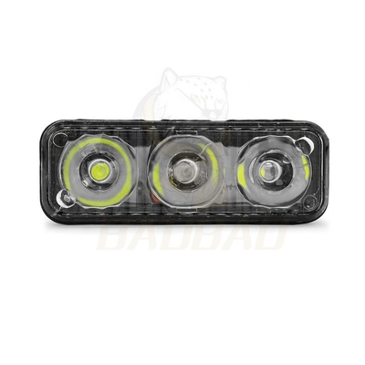 3 lampes de virage à LED 9W éclairage constant