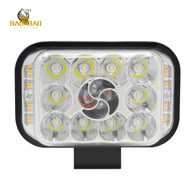 3 pouces rouge bleu flash 80V phare de moto LED projecteur lumière