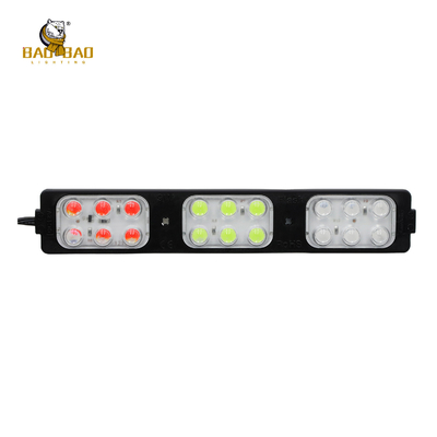 Fancy Light Bar 18 Lampe à modules LED Rouge Bleu Décoration de vélo clignotant