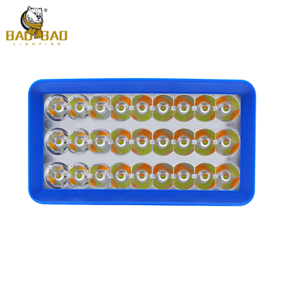 27 Perle Blanc Jaune Flash 80V phare de moto en plastique
