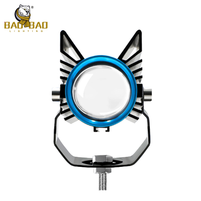 Aluminium 80V Blanc Jaune Rouge Bleu Disponible Feuille de brouillard pour moto