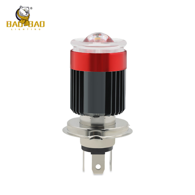 H4 BA20D Enveloppe noire ampoule LED universelle de 80 V pour motos