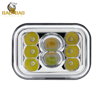 Nouveaux arrivants 8 perles 80V Blanc jaune métal moto LED lumière de brouillard